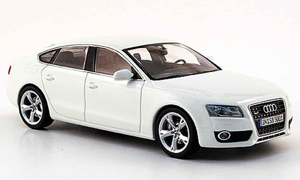 Audi A5 1/43 Schuco Sportback white 2009 diecast model cars