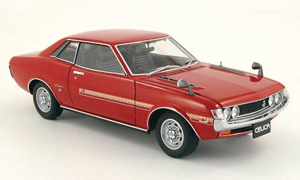 Toyota Celica 1600 GT 1/18 Autoart 1600 GT (ta22) red diecast model cars
