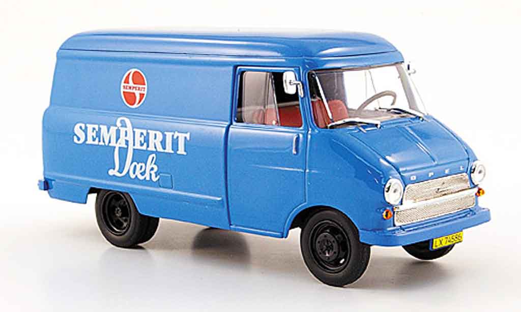 Opel Blitz 1/43 Starline kastenwagen a blue semperit 1960 diecast model cars