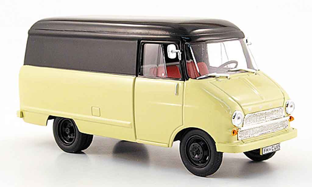 Opel Blitz 1/43 Starline kastenwagen a beige black 1960 diecast model cars
