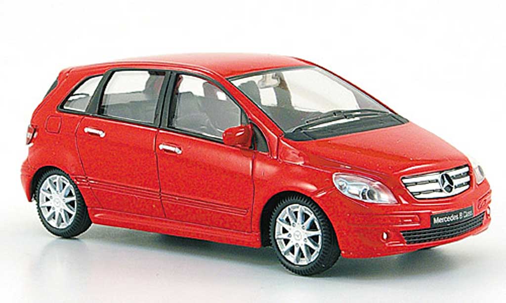 Mercedes Classe B 1/43 Mondo Motors red diecast model cars