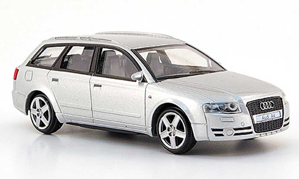Audi A4 Avant 1/43 Mondo Motors Avant grey diecast model cars