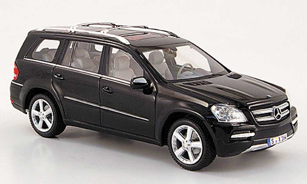 Mercedes Classe GLK 1/43 Minichamps (X164) black 2009 diecast model cars