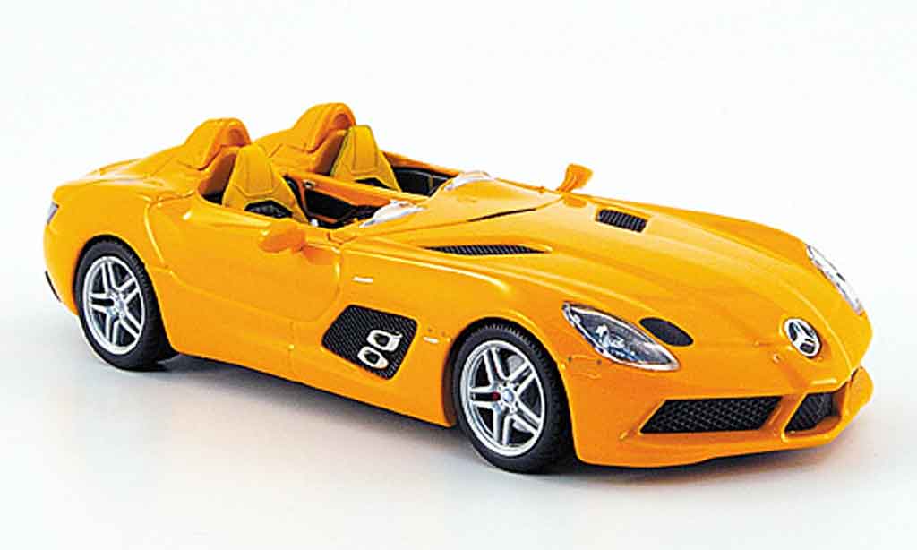 Mercedes SLR 1/43 Minichamps McLaren Stirling Moss (Z 199) orange 2009 diecast model cars
