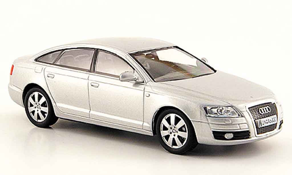 Audi A6 1/43 Solido grey metallisee 2006 diecast model cars
