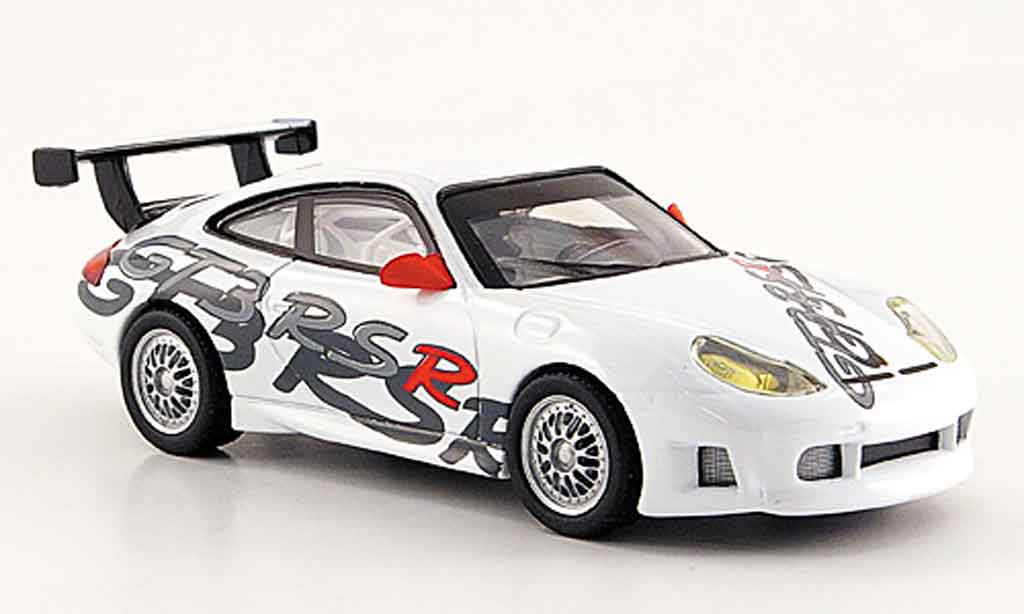 Porsche 996 GT3 RSR 1/43 Solido GT3 RSR white 2000 diecast model cars