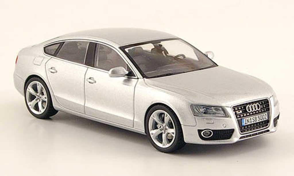 Audi A5 1/43 Schuco Sportback grey 2009 diecast model cars