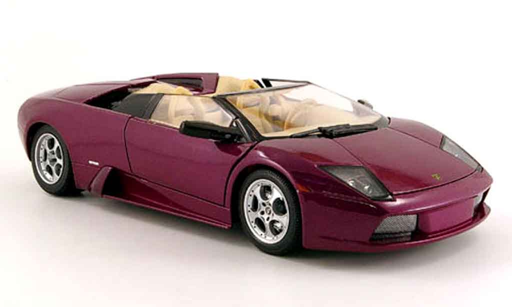 Lamborghini Murcielago Roadster 1/18 Maisto Roadster lila diecast model cars
