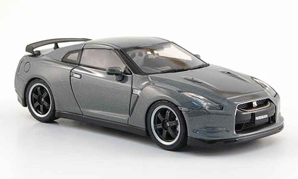 Nissan Skyline R35 1/43 Ebbro JGTC R35 GT R Spec V grey 2009 diecast model cars