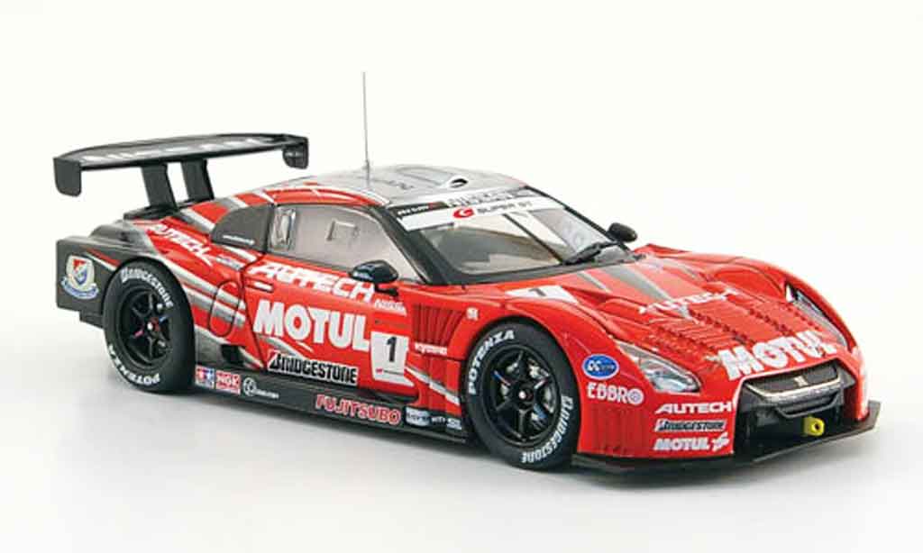 Nissan Skyline R35 1/43 Ebbro JGTC R35 GT R No.1 Motul Autech Super GT 500 2009 diecast model cars