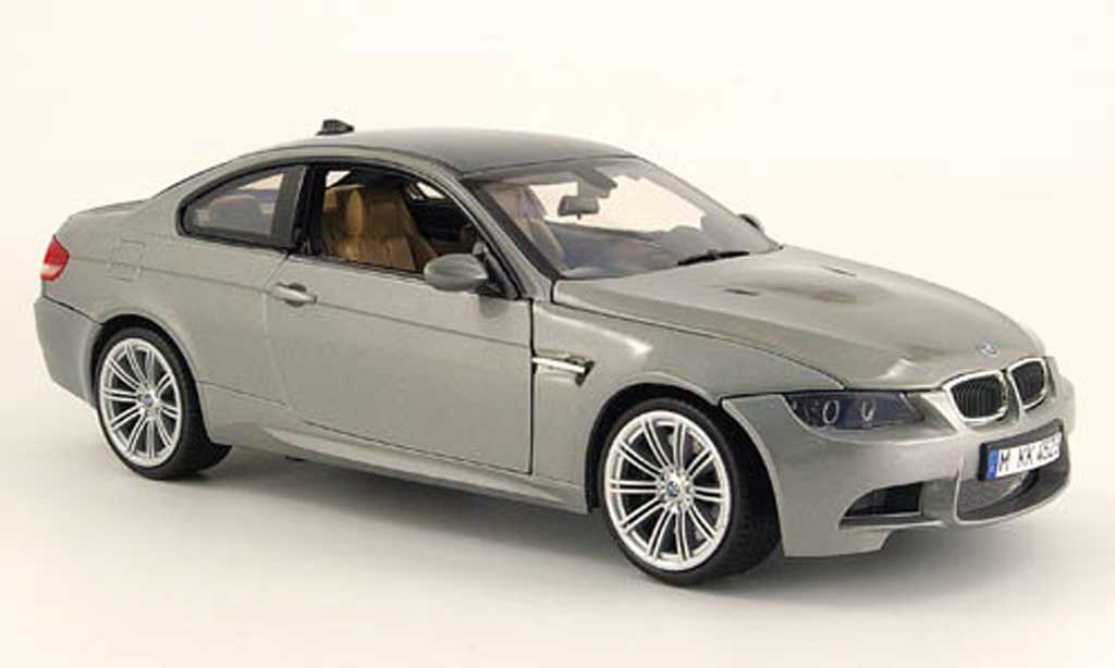 Bmw M3 E92 1/18 Motormax E92 grey dach carbonlook 2008 diecast model cars