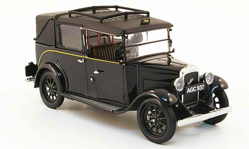 Austin Low Loader 1/43 Oxford Taxi black diecast model cars