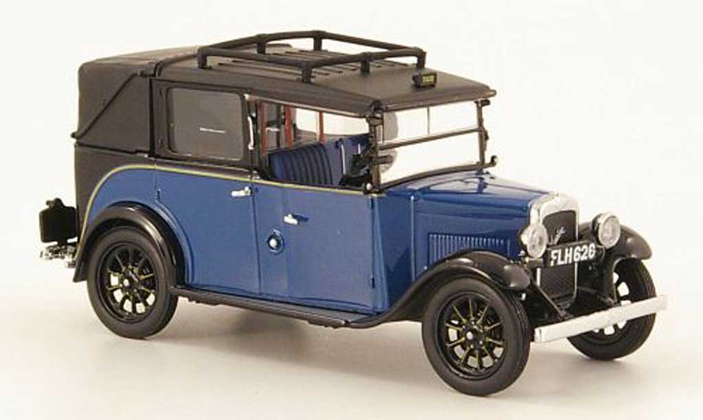 Austin Low Loader 1/43 Oxford Taxi blue/black Taxi (GB) diecast model cars