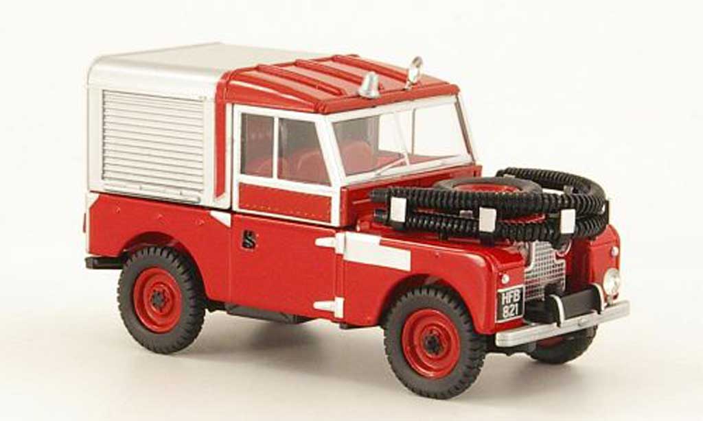 Land Rover 88 1/43 Oxford Series 1 Fire Appliance pompier (GB) diecast model cars