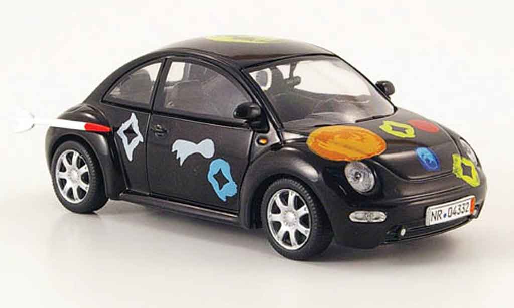 Volkswagen New Beetle 1/43 Schuco black die ludolfs diecast model cars