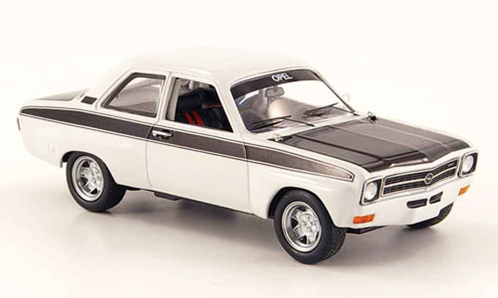 Opel Ascona A 1/43 Schuco A sport white black diecast model cars