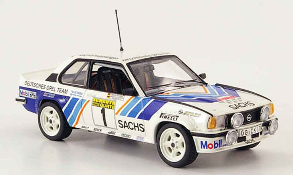 Opel Ascona B 1/43 Schuco B 400 no.1 sachs winter rallye 1981 diecast model cars