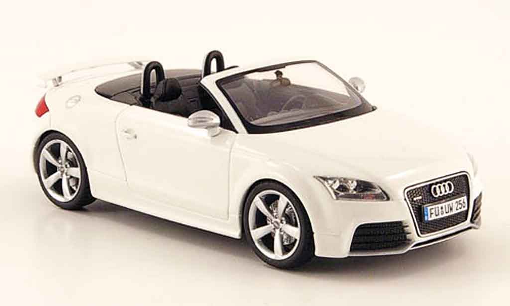 Audi TT RS 1/43 Schuco RS Roadster white 2009 diecast model cars