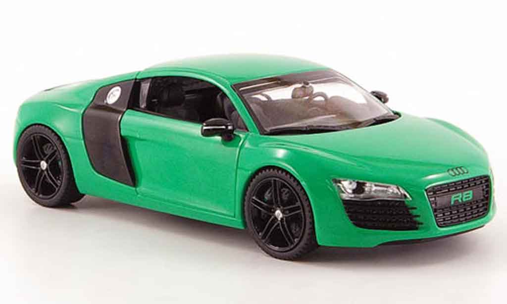 Audi R8 1/43 Schuco grun black diecast model cars