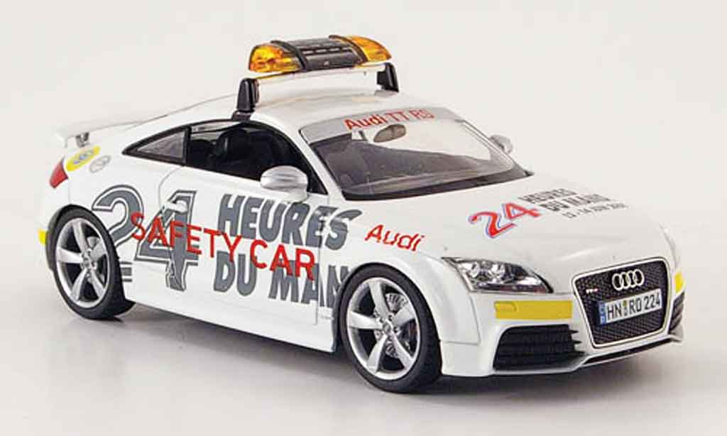 Audi TT RS coupe 1/43 Schuco RS coupe Safety Car 24h Le Mans 2009 diecast model cars