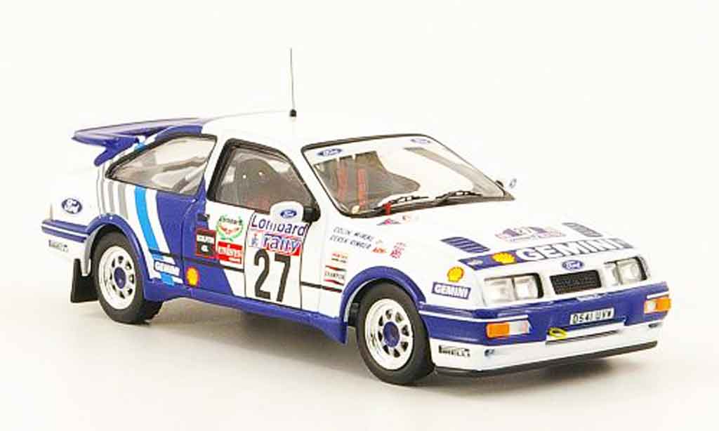 Ford Sierra Cosworth RS 1/43 ixo Cosworth RS Cosworth No.27 Gemini RAC Rally 1989 diecast model cars