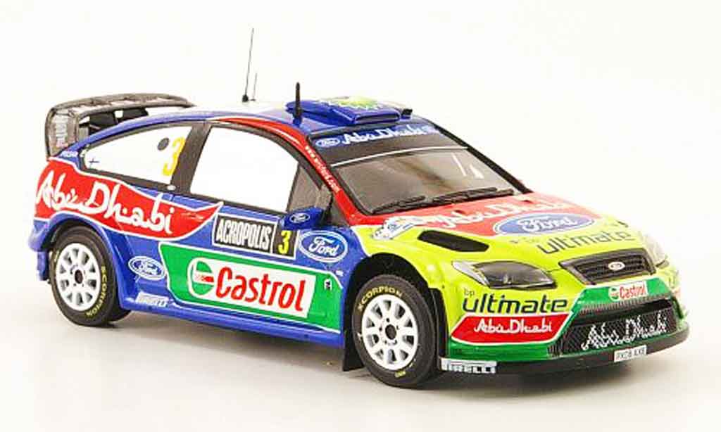 Ford Focus RS WRC 1/43 ixo RS WRC 09 No.3 Sieger Akropolis Rally 2009 diecast model cars