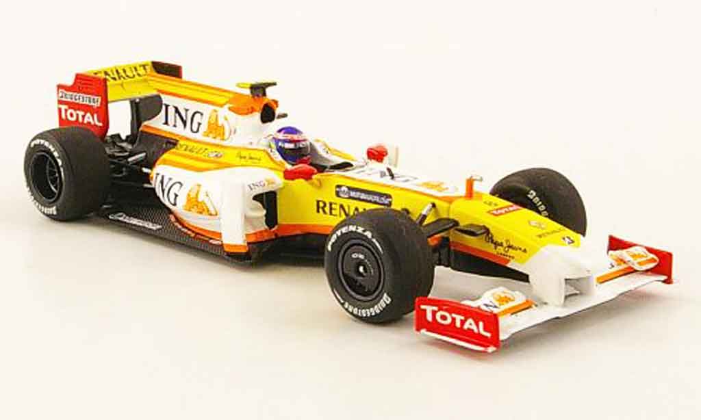 Renault F1 1/43 Minichamps r29 no.8 ing r.grosjean f1 team 2009 diecast model cars