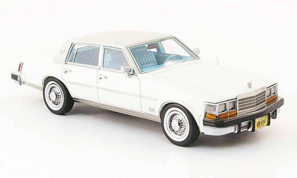 Cadillac Seville 1978 1/43 Neo 1978 MK I Elegante white grey diecast model cars