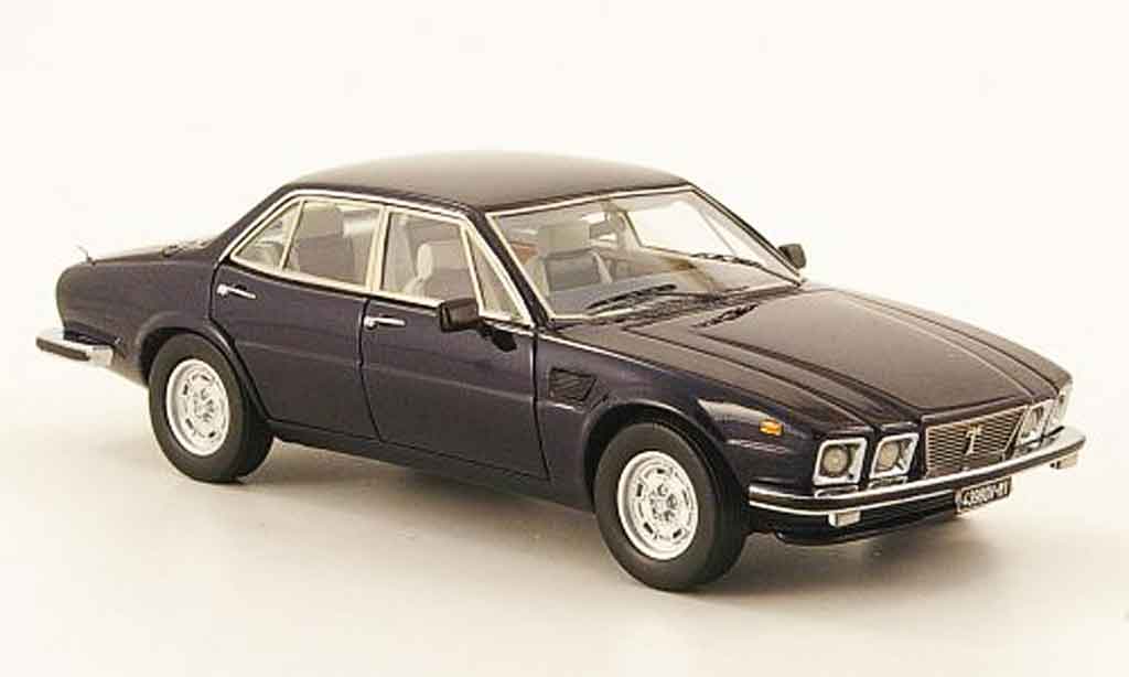 De Tomaso Deauville 1/43 Neo blue 1978 diecast model cars