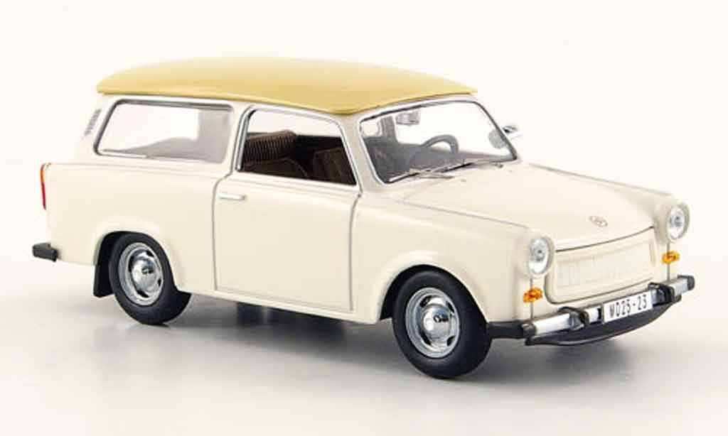 Trabant 601 1/43 IST Models Universal white beige 1965 diecast model cars
