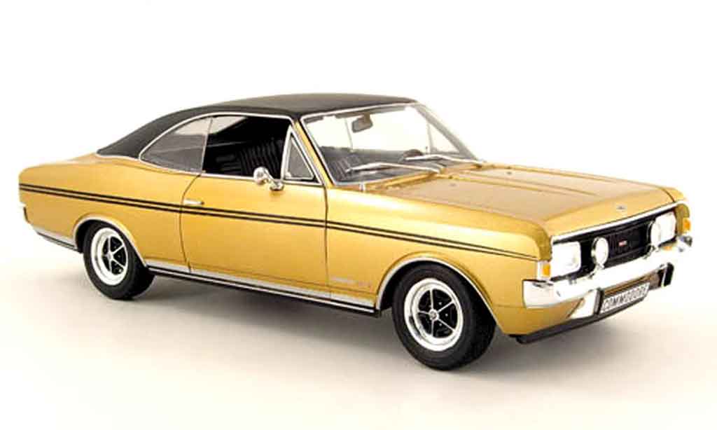 Opel Commodore A 1/18 Revell A gs e or black mcw sondermodell 1970 diecast model cars