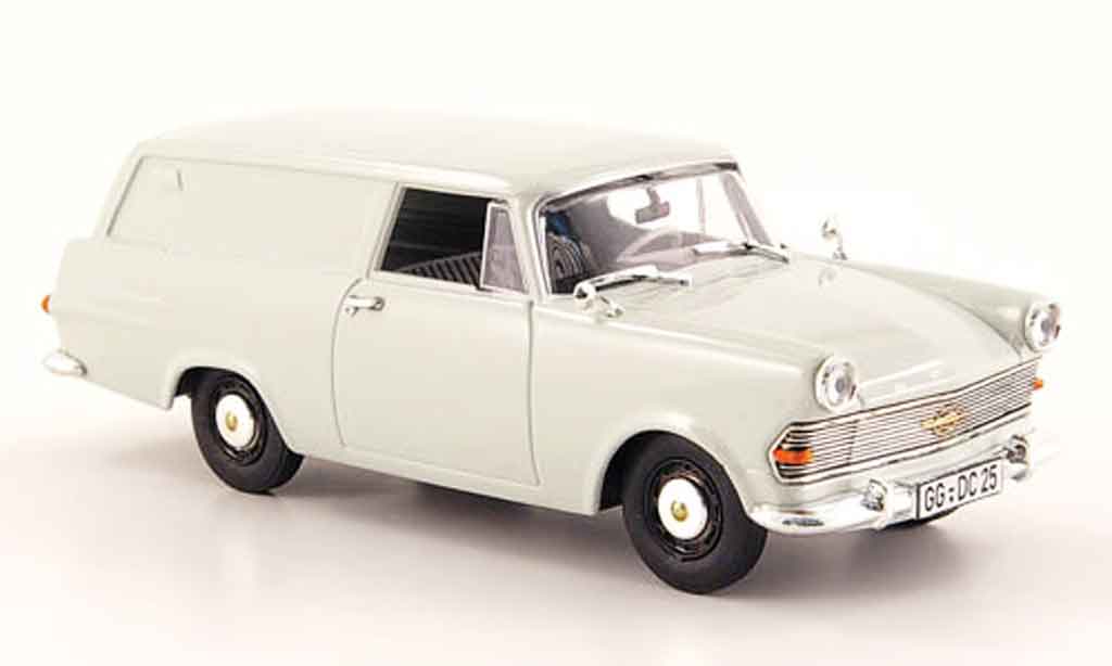 Opel Rekord 1/43 Bing p2 kasten grey diecast model cars