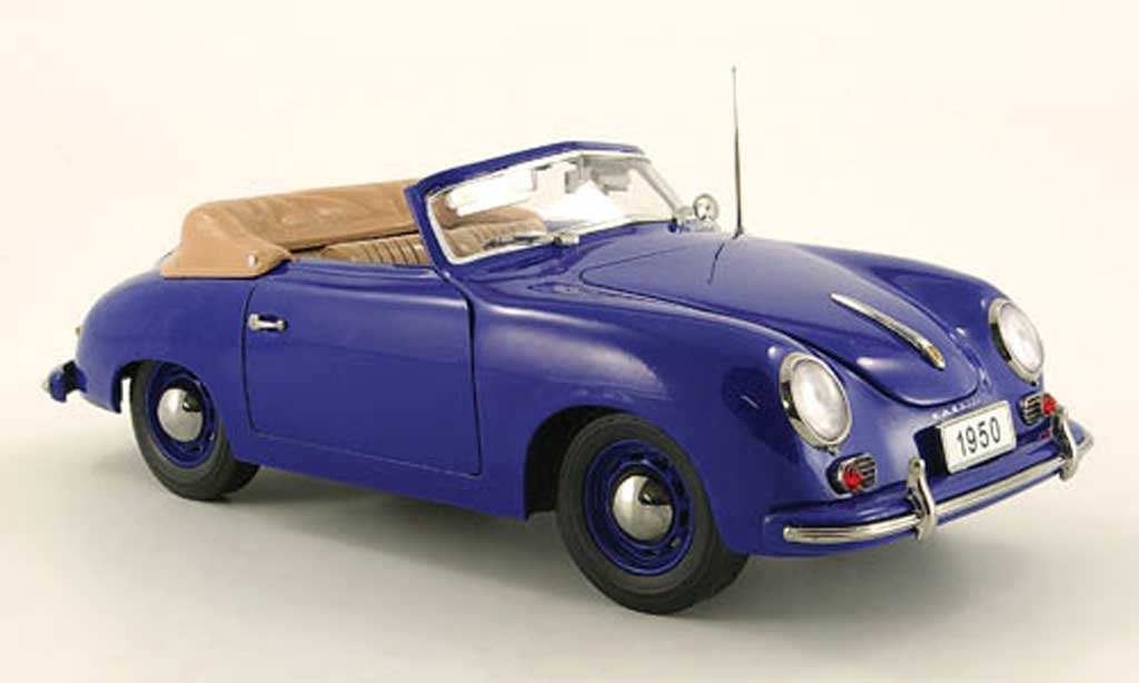 Porsche 356 1950 1/18 Signature 1950 cabriolet blue (premium) diecast model cars