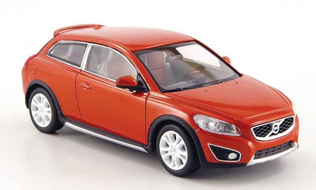 Volvo C30 1/43 MotorArt orange diecast model cars