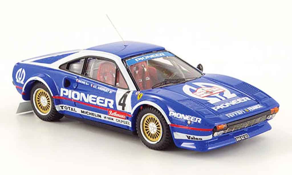 Ferrari 308 GTB 1/43 Best GTB no.4 pioneer tour de france 1982 diecast model cars