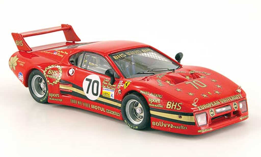 Ferrari 512 BB 1/43 Best BB BB LM No.70 24h Le Mans 1982 Baird / Dieudonne / Libert diecast model cars