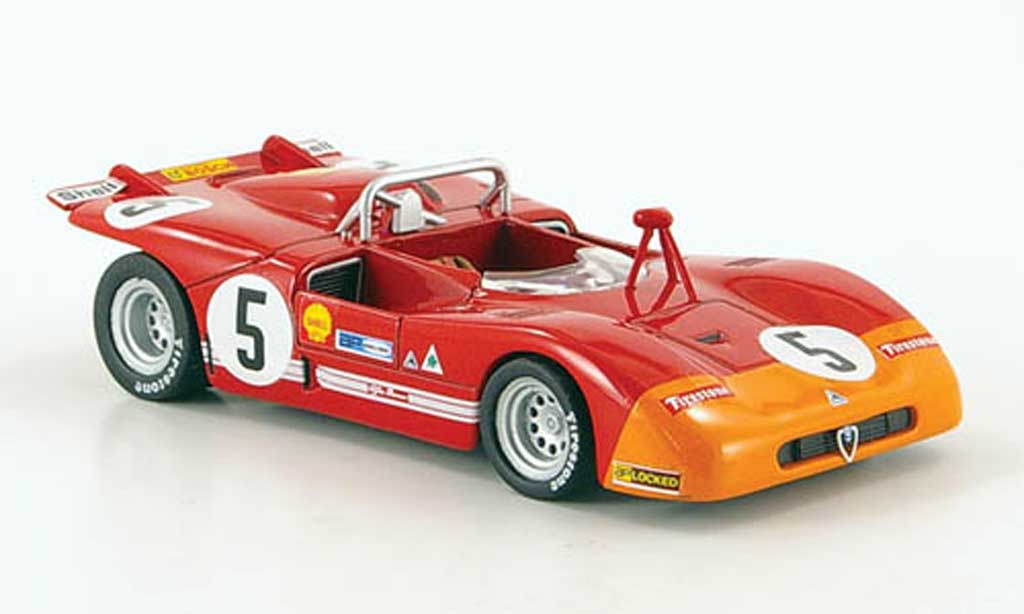 Alfa Romeo 33.3 1971 1/43 M4 1971 No.5 Targa Florio diecast model cars