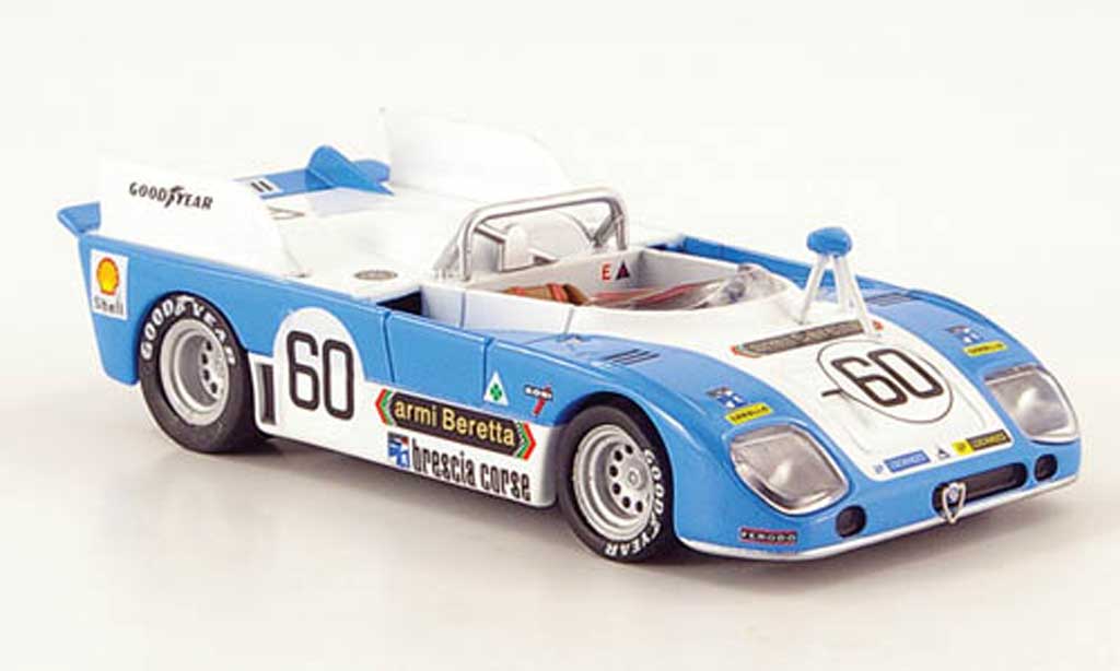 Alfa Romeo 33.3 1973 1/43 M4 1973 TT No.60 24h Le Mans Facetti / Zeccoli diecast model cars