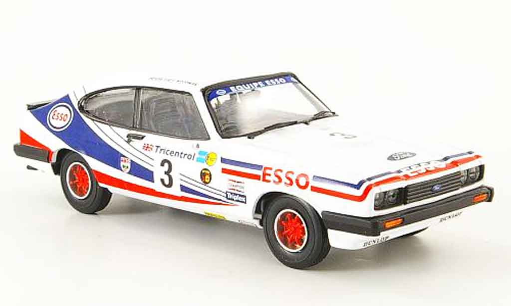 Ford Capri 1/43 Vanguards MKIII 3.0S No.3 Esso BSCC 1982 diecast model cars