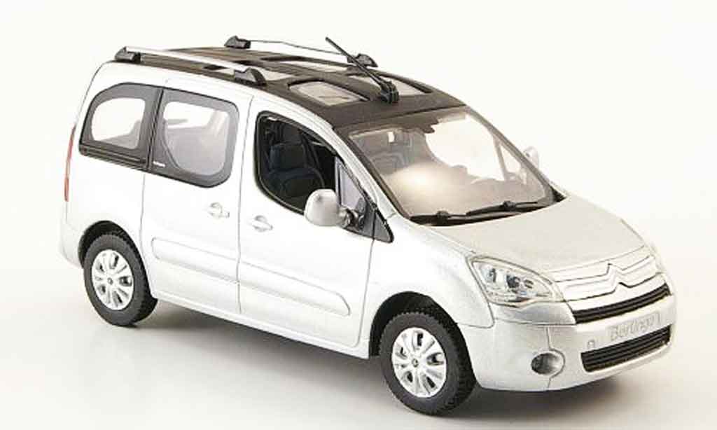 Citroen Berlingo 1/43 Norev multispace grey metallisee 2008 diecast model cars