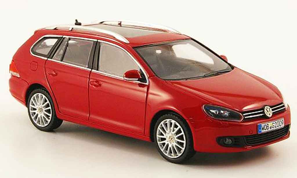 Volkswagen Golf VI 1/43 Provence Moulage VI variant red 2009 diecast model cars