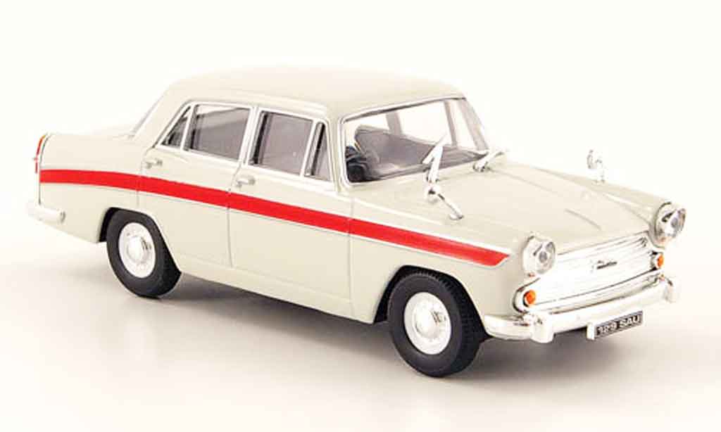 Austin A60 1/43 Cararama Cambridge grey red diecast model cars