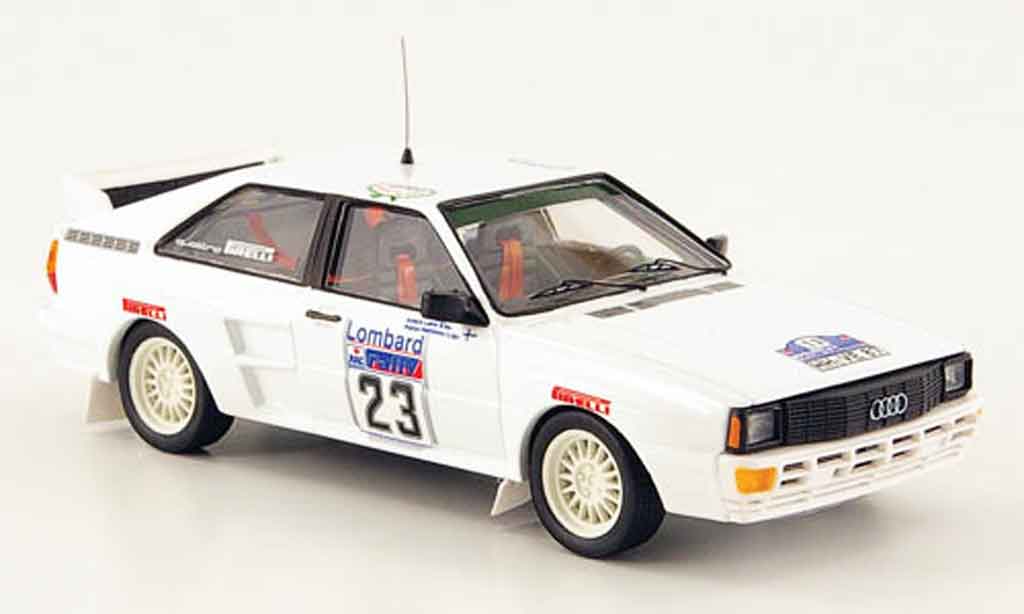 Audi Quattro 1/43 Trofeu No.23 Laine Hokkanen Rally England 1983 diecast model cars