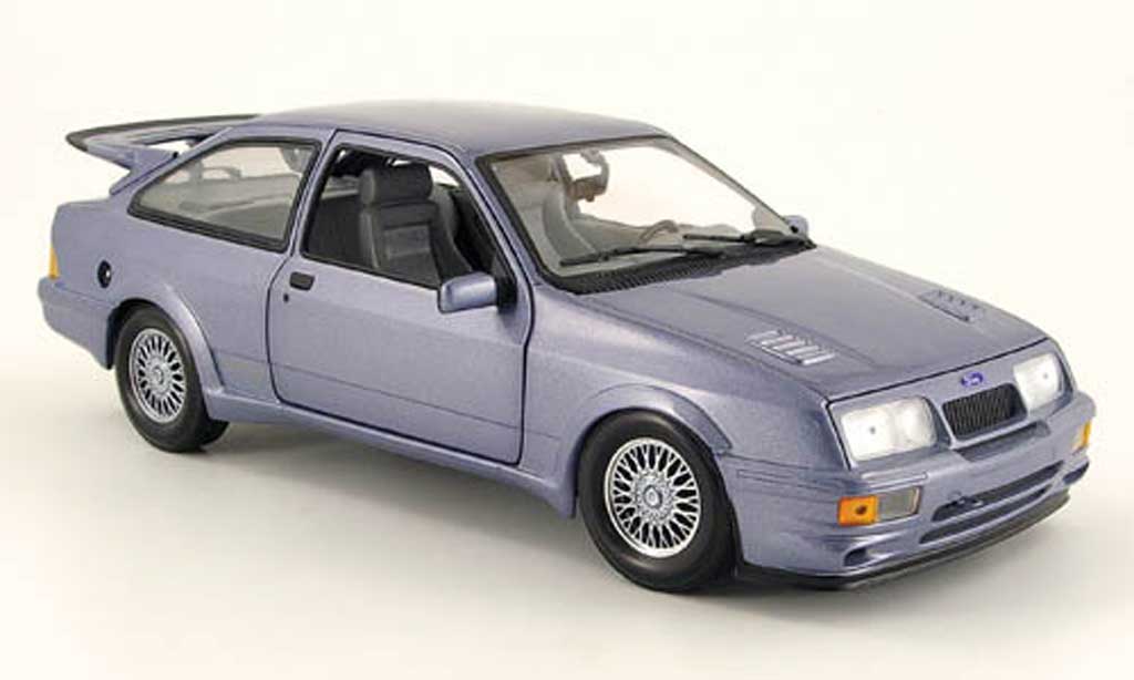 Ford Sierra Cosworth RS 1/18 Minichamps Cosworth RS blue grey 1988 diecast model cars
