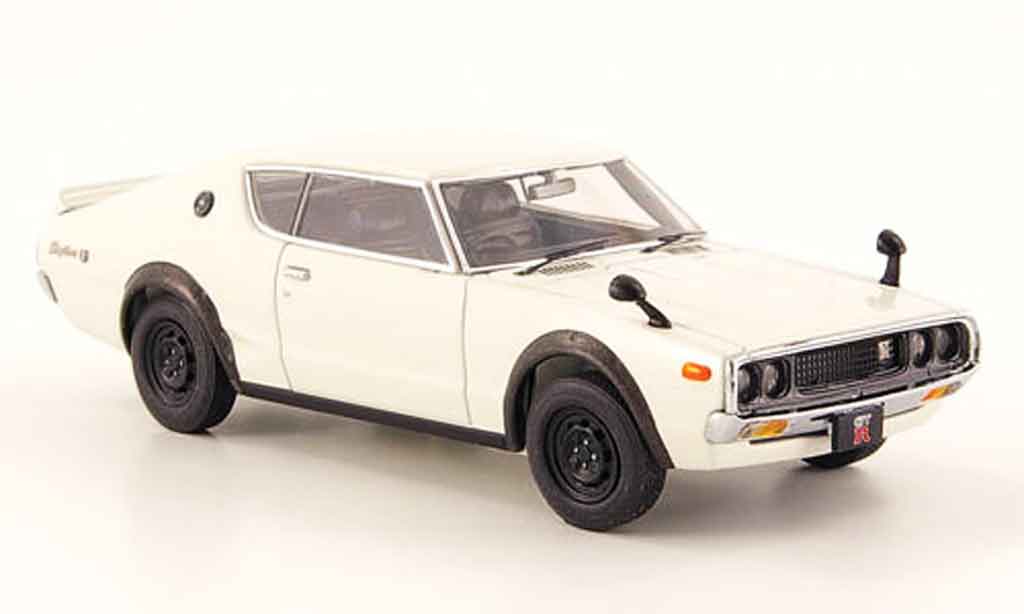Nissan Skyline 2000 1/43 Ebbro 2000 GT R (KPGC110) white 1973 diecast model cars