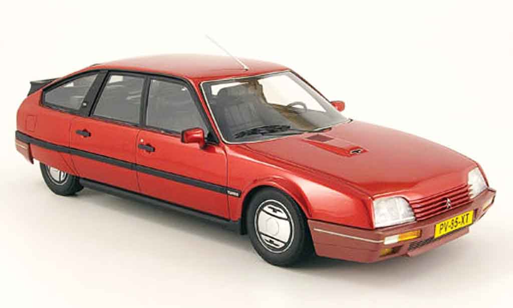 Citroen CX 1/18 Neo gti turbo 2 red 1986 diecast model cars