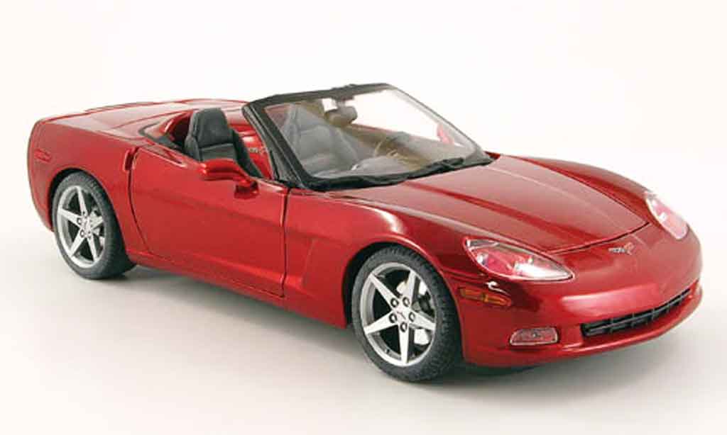 Chevrolet Corvette C6 1/18 Maisto C6 cabrio red diecast model cars
