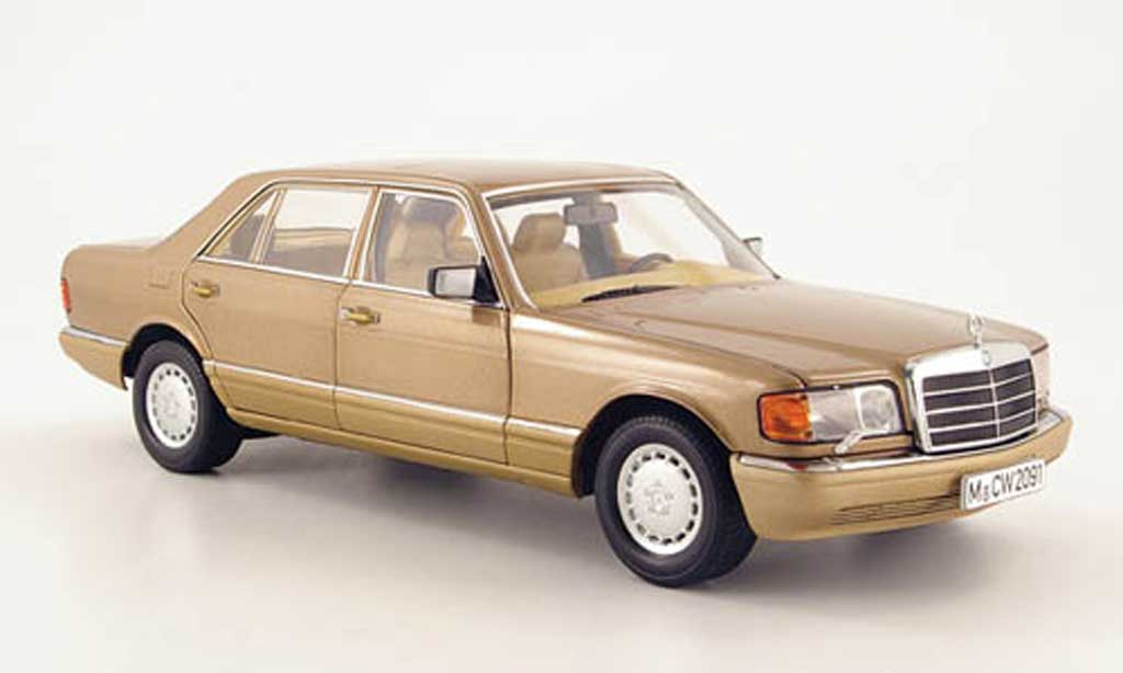 Mercedes 560 SEL 1/18 Norev SEL (w126) or sondermodell mcw le 1.400 1985 diecast model cars