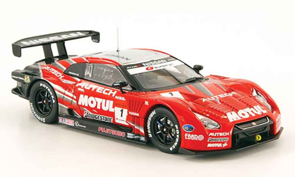 Nissan Skyline R35 1/43 Ebbro JGTC R35 GT R No.1 Motul Autech Super GT Fuji 2009 diecast model cars