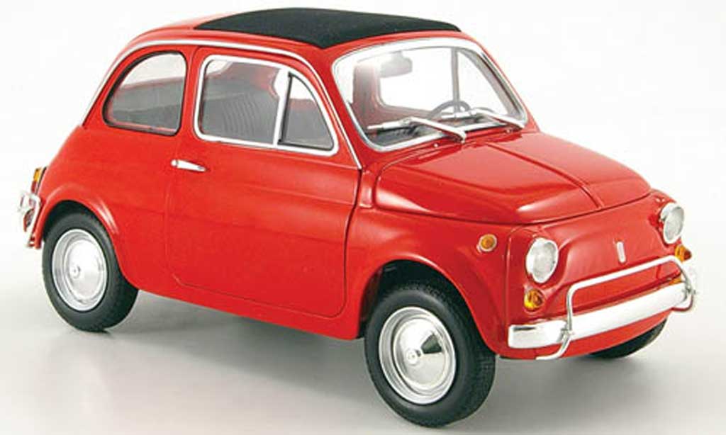 Fiat 500 L 1/18 Minichamps L red mcw 1968 diecast model cars